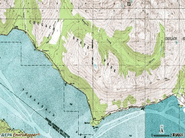 Zip code 99540 topographic map