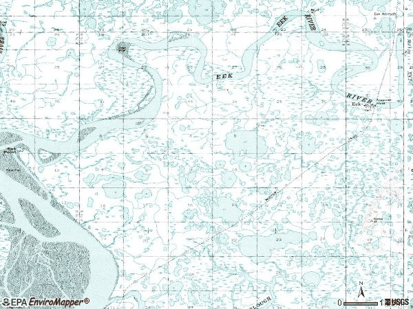 Zip code 99578 topographic map
