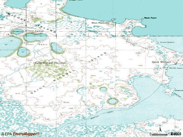 Zip code 99659 topographic map