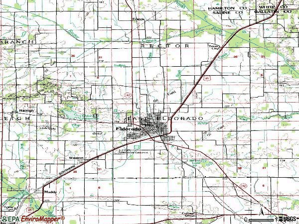 Zip code 62930 topographic map
