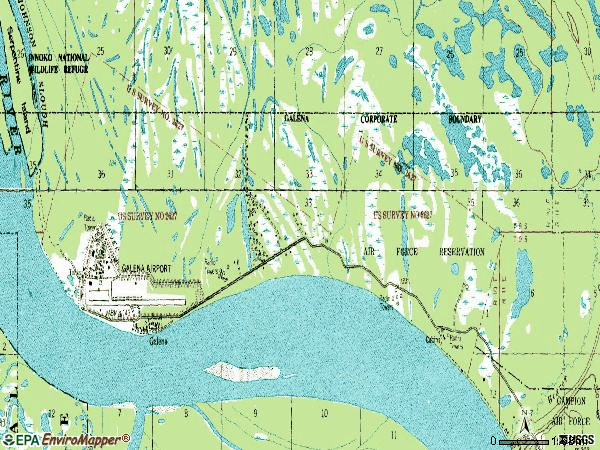 Zip code 99741 topographic map