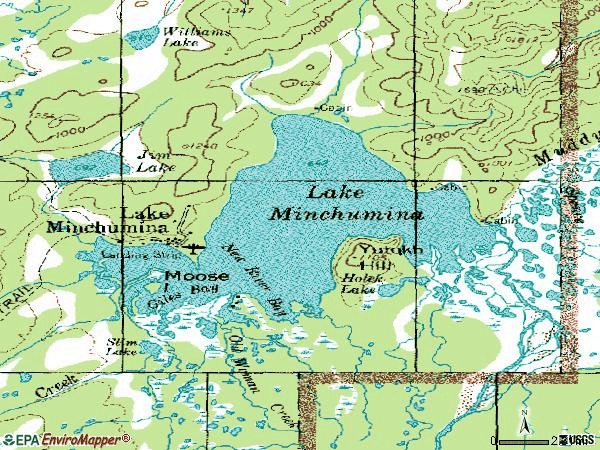 Zip code 99757 topographic map