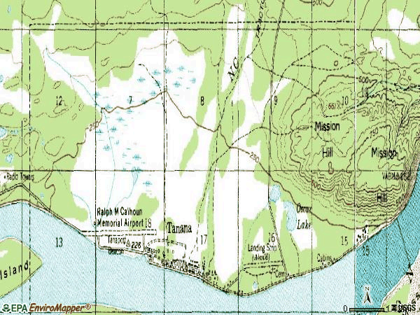 Zip code 99777 topographic map
