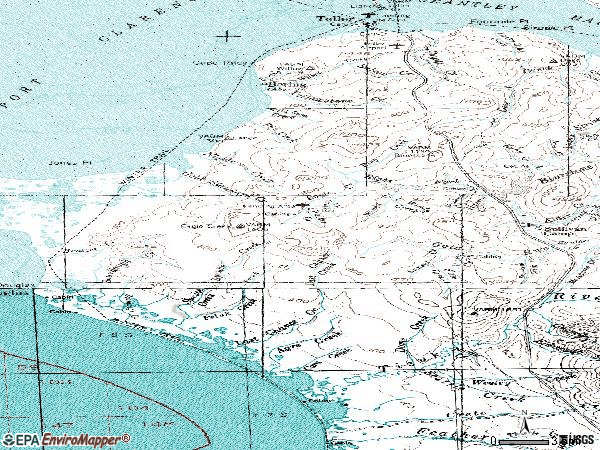 Zip code 99778 topographic map