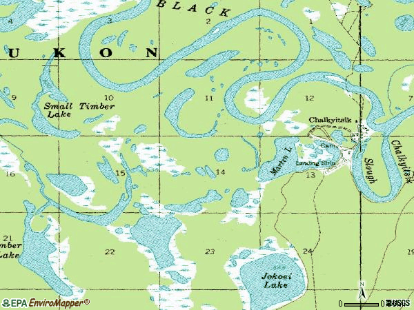 Zip code 99788 topographic map