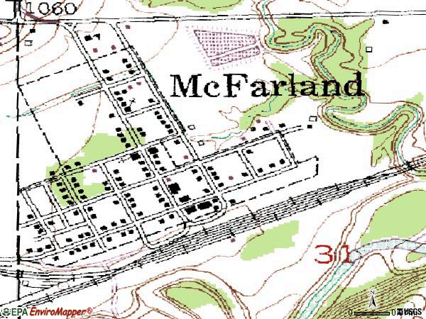 Zip code 66501 topographic map
