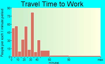 Blissfield travel time to work - commute