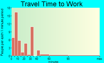 Hillman travel time to work
