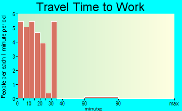 Bellingham travel time to work