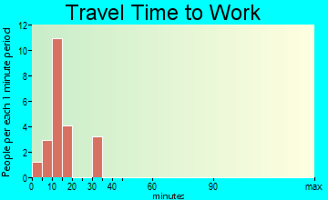 Young travel time to work