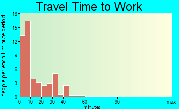 Danube travel time to work