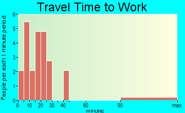 Holt travel time to work