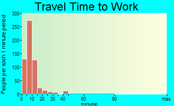 Morris travel time to work - commute