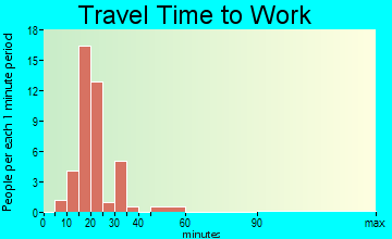 Bergman travel time to work