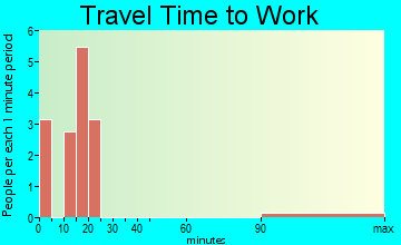 Tamarack travel time to work