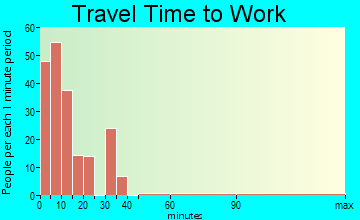 Brinkley travel time to work - commute