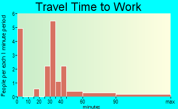 Detroit travel time to work