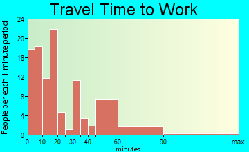 Goodman travel time to work