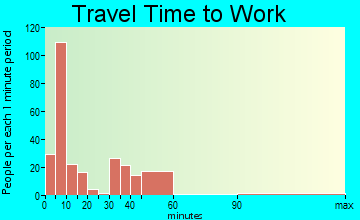 Houston travel time to work