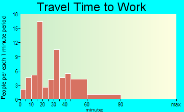 Freeman travel time to work