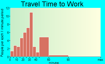 Holt travel time to work
