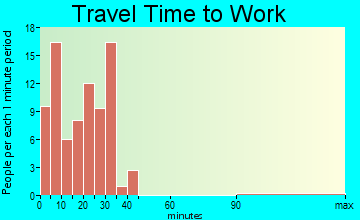 Naylor travel time to work - commute