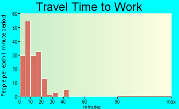Gardiner travel time to work - commute