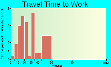 Bee travel time to work