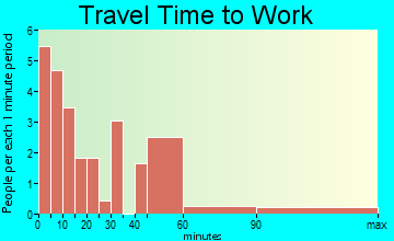 Decatur travel time to work