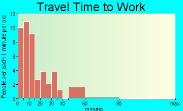 Wallace travel time to work