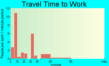 Nixon travel time to work
