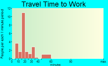 Ogden travel time to work