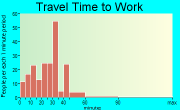 Altamont travel time to work