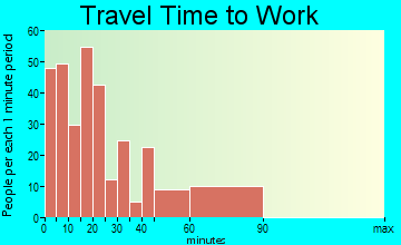Perry travel time to work - commute