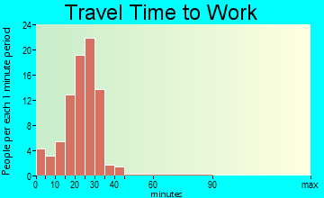 Theresa travel time to work - commute