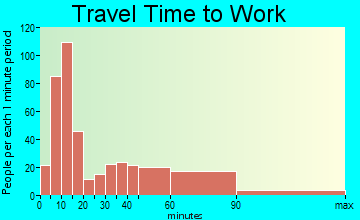 Viola travel time to work - commute