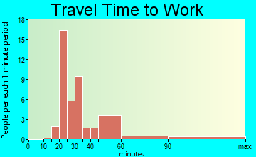 Tull travel time to work - commute