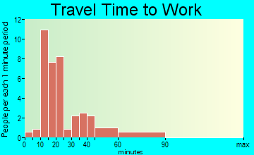 Bostic travel time to work - commute