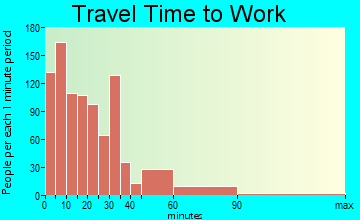Davidson travel time to work - commute