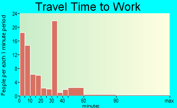 Weiner travel time to work - commute