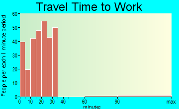 Icard travel time to work