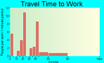 Mesic travel time to work