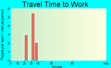 Shannon travel time to work - commute