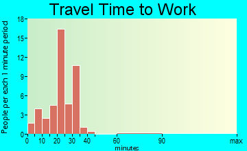 Reynolds travel time to work