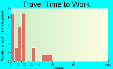 Ross commuting: travel time to work