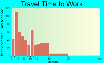 Geneva travel time to work - commute