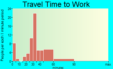 Cashion travel time to work - commute