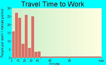 Wilson travel time to work - commute