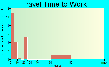 Detroit travel time to work