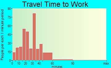 Morton travel time to work
